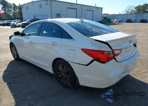 2013 Hyundai Sonata Gls из США, поврежденный, VIN 5NPEB4AC4DH702332